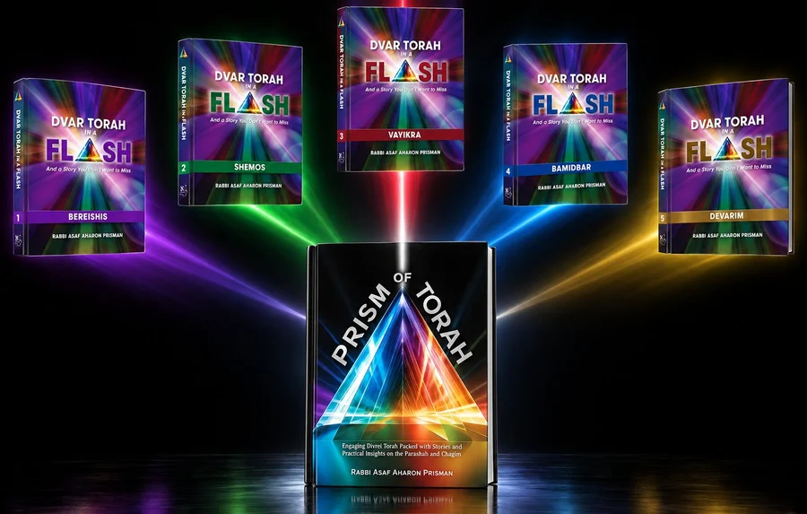 Prism of Torah with all 5 Dvar Torah in a Flash volumes