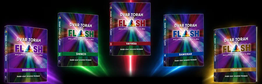 All 5 Dvar Torah in a Flash volumes